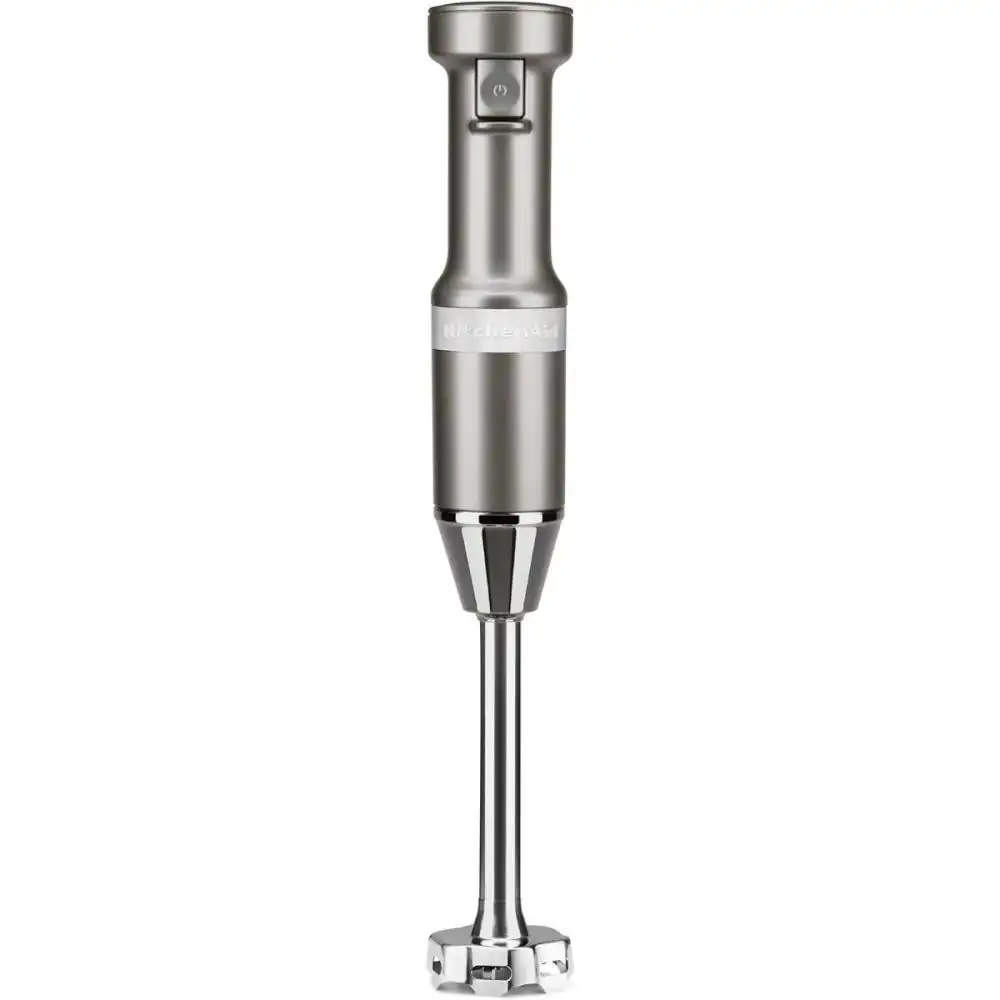 Alternative view of KitchenAid Variable Speed Corded Hand Blender | Contour Silver