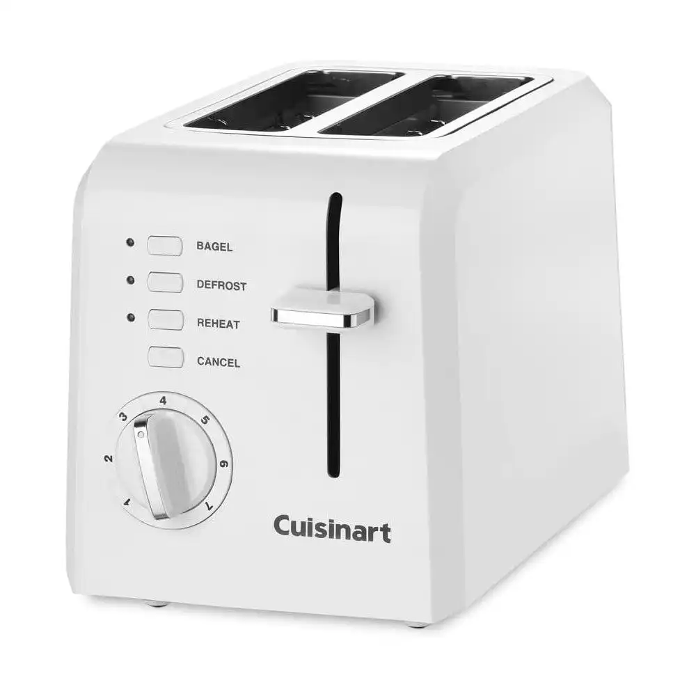 Alternative view of Cuisinart 2-Slice Compact Toaster | White