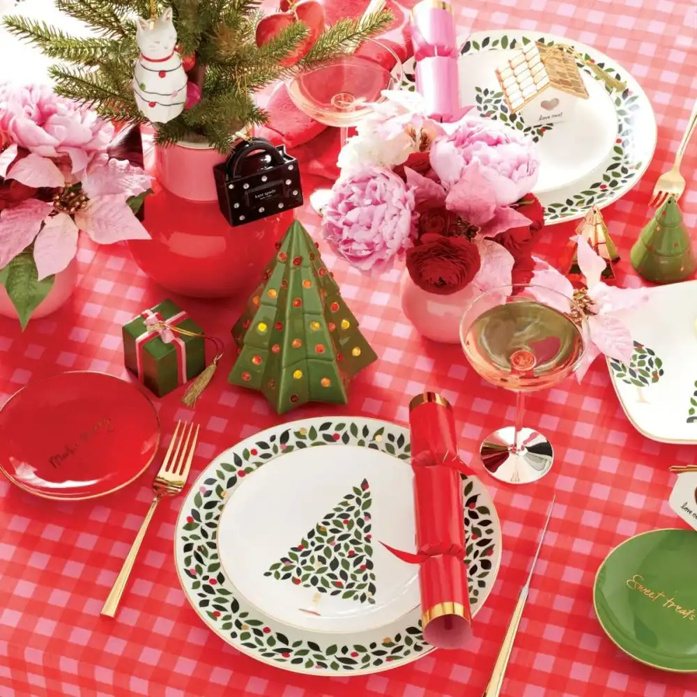 Alternative view of Kate Spade Figural Tree Salt & Pepper Set | Evergreen