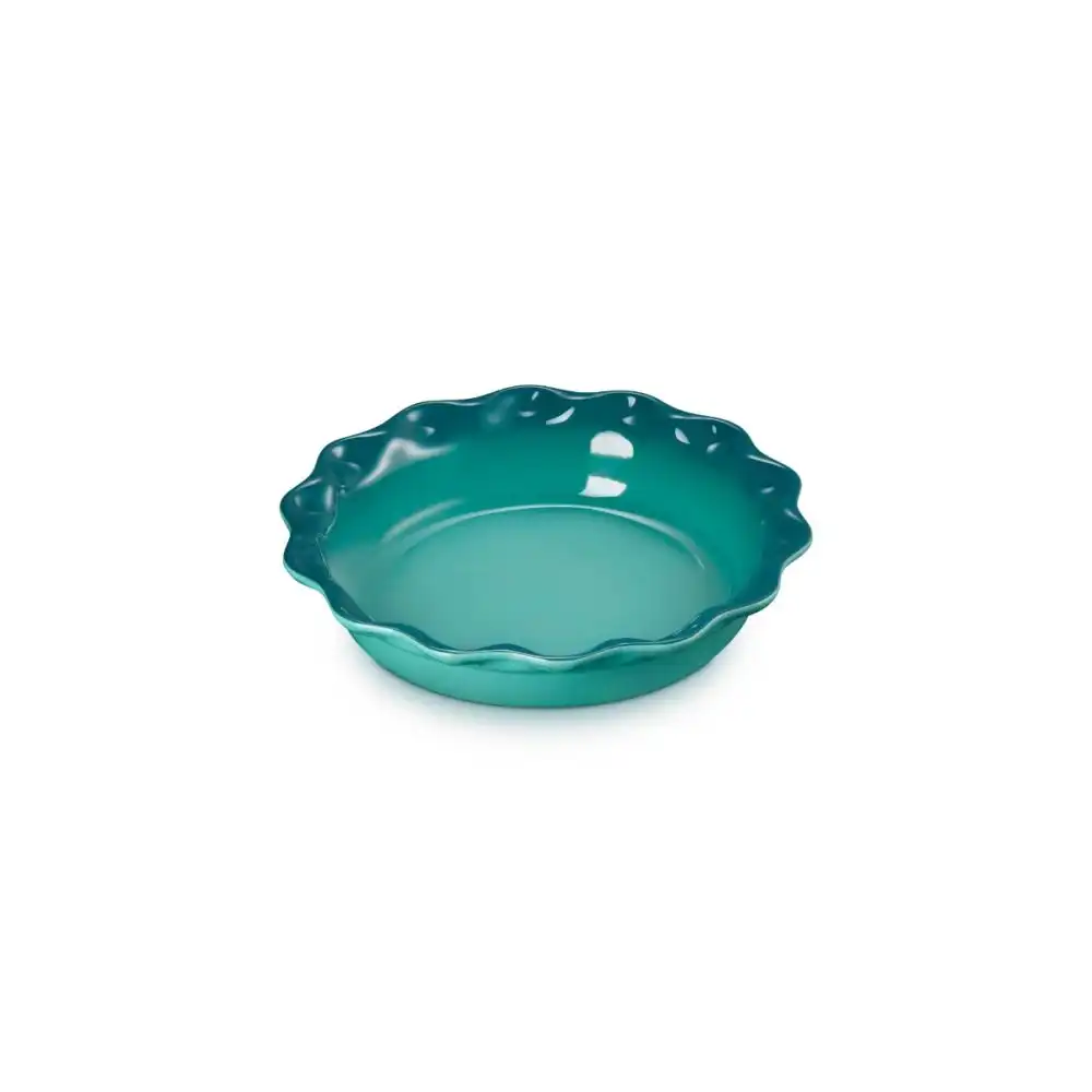 Le Creuset 9" Heritage Pie Dish | Blue Riviera