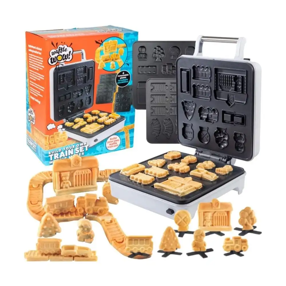CucinaPro Waffle Wow! Waffle Maker | Train Set