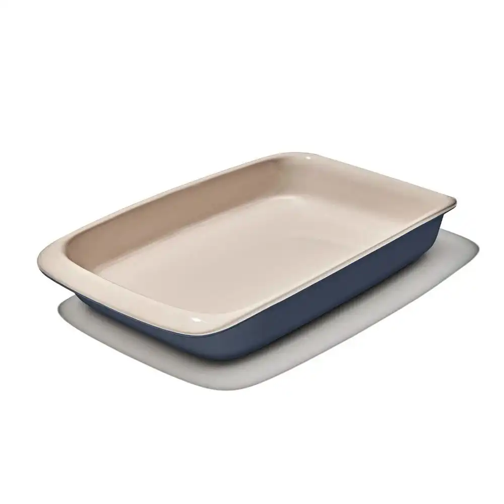 OXO Good Grips 3Qt. Rectangle Stoneware Baking Dish | Storm Blue