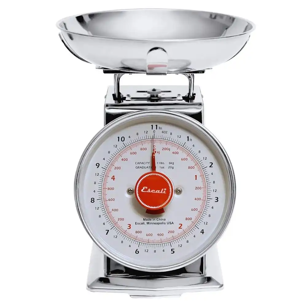 Alternative view of Mercado Escali Dial Kitchen Scale Stainless Bowl