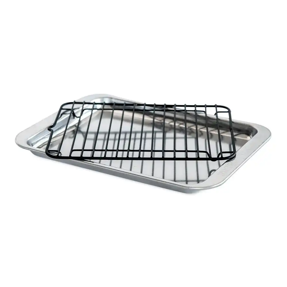Alternative view of Nordic Ware Compact 2-Piece Broiler Pan Set