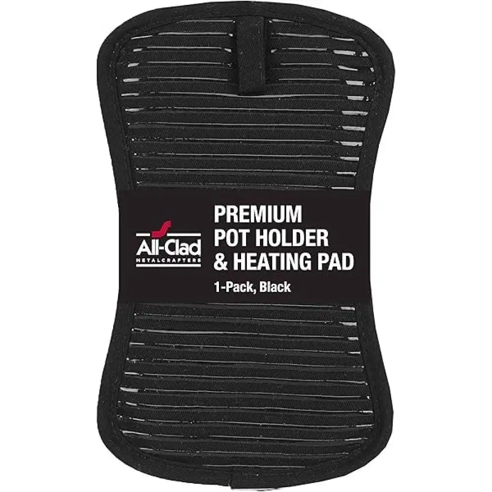 Alternative view of All-Clad Silicone Pot Holder | Black