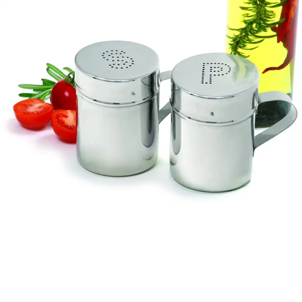 Alternative view of Norpro Stainless Steel Salt and Pepper Shakers