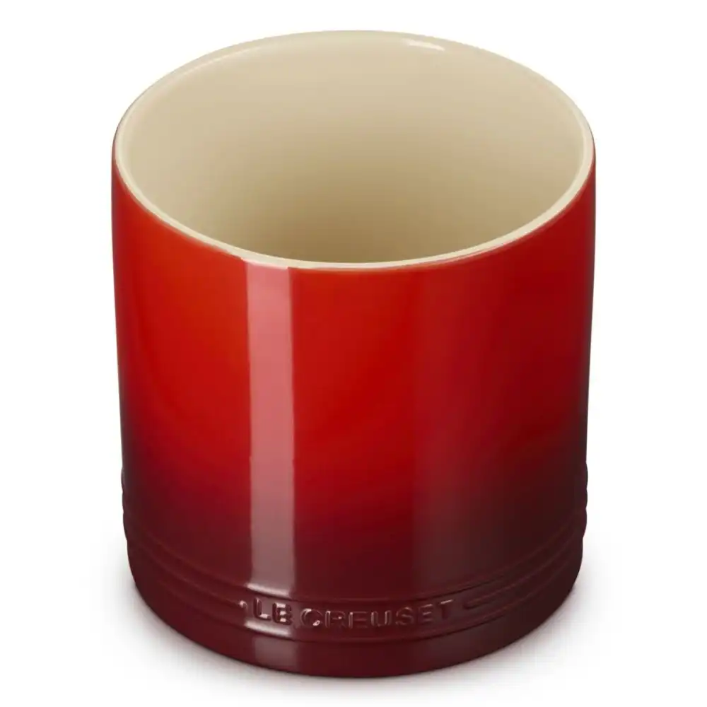 Alternative view of Le Creuset Signature 2.7 Qt. Utensil Crock | Cerise