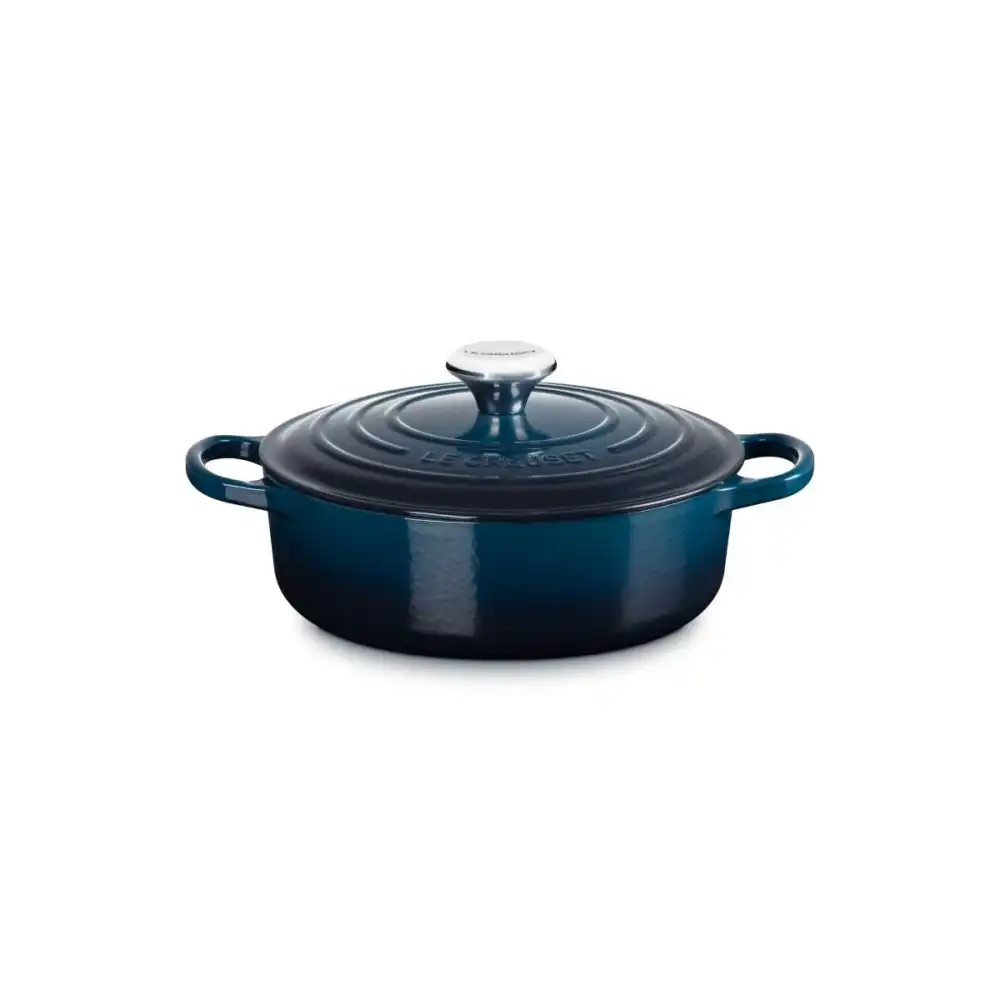 Alternative view of Le Creuset Signature 3.5 Qt. Round Wide Oven | Nuit