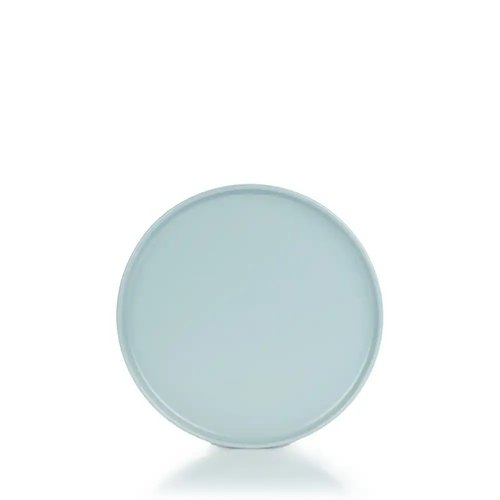 Alternative view of Everything Kitchens Modern Flat 8" Lunch Plates (Set of 4) | Dusty Blue