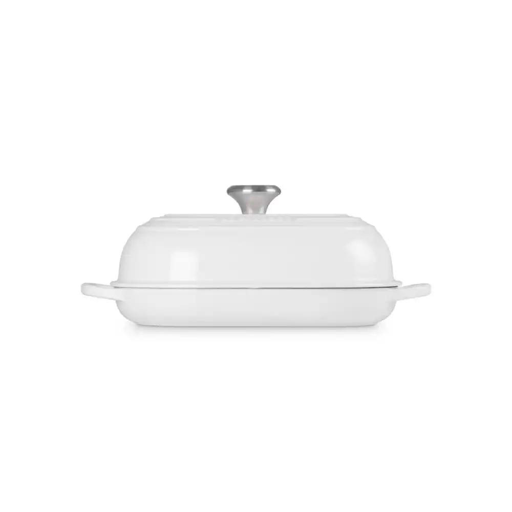Alternative view of Le Creuset Signature 11.5" Oval Bread Oven | White