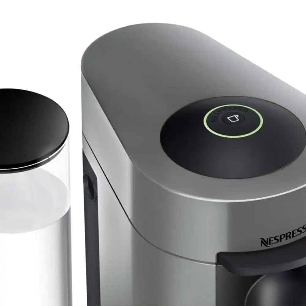 Alternative view of Nespresso Vertuo Plus Coffee and Espresso Machine with Aeroccino by De'Longhi | Grey