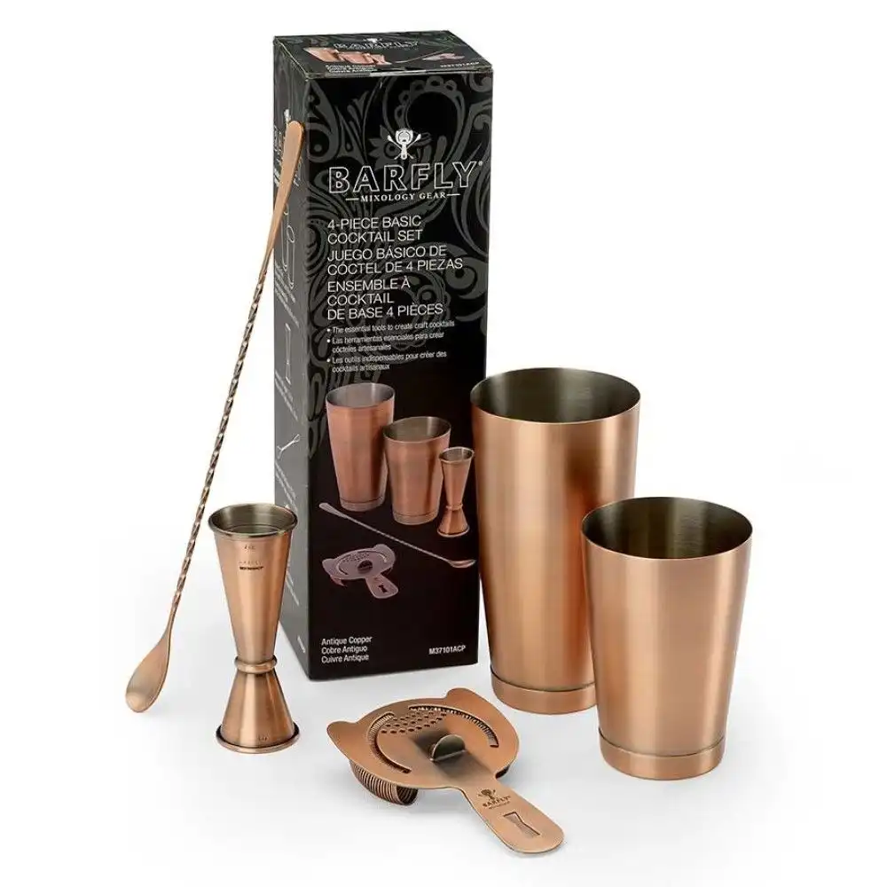 Alternative view of Mercer Barfly Basic Set | Antique Copper