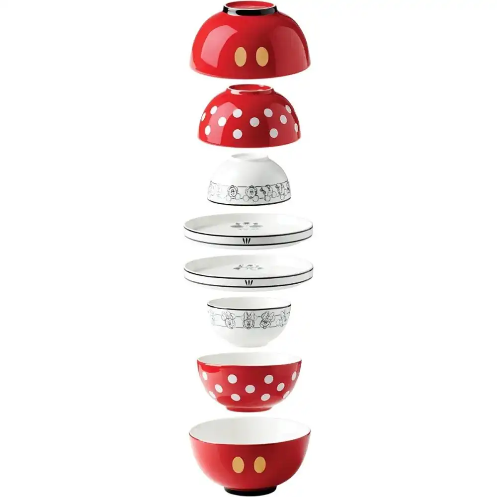Alternative view of Lenox Luna 8-Piece Nesting Dinnerware Set | Disney