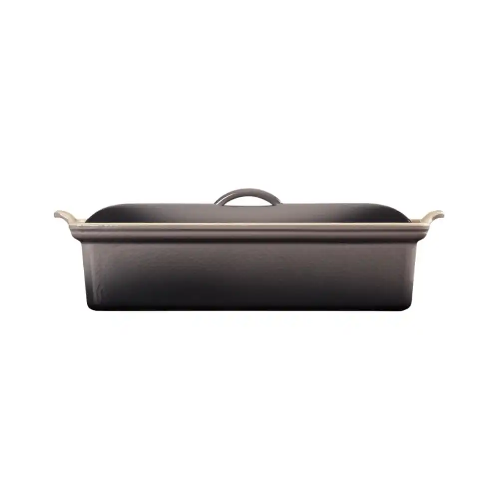 Alternative view of Le Creuset Traditional Rectangular 2 Qt. Pate Terrine | Oyster