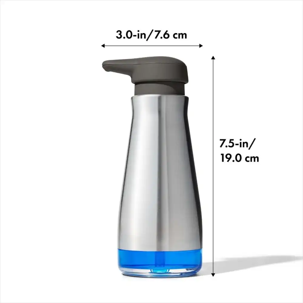Alternative view of OXO Stainless Steel Soap Dispenser