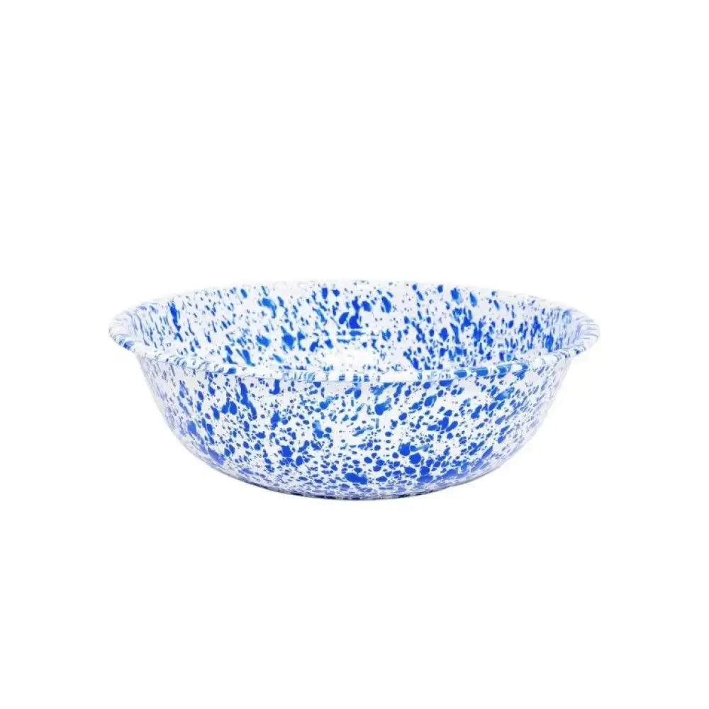 Crow Canyon 8 Qt Medium Basin | Blue Splatter
