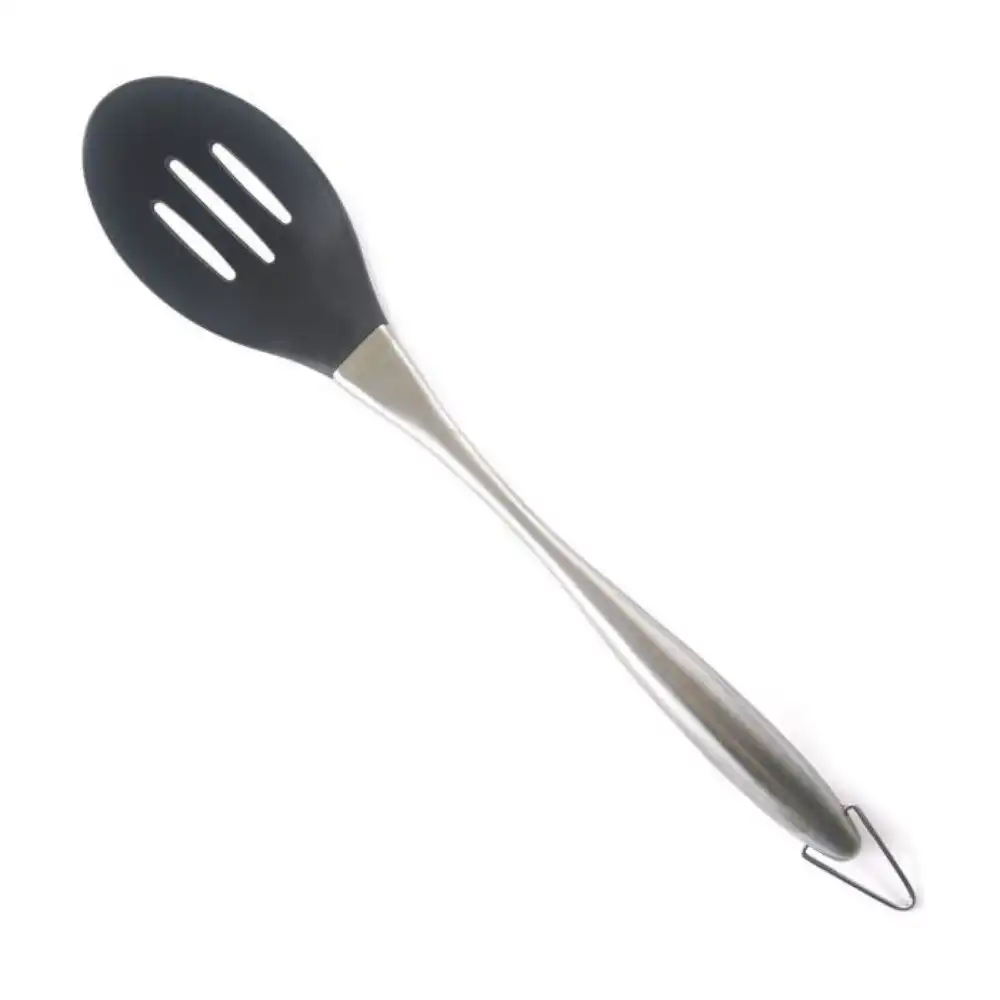 Norpro Stainless Steel and Silicone | Slotted Spoon