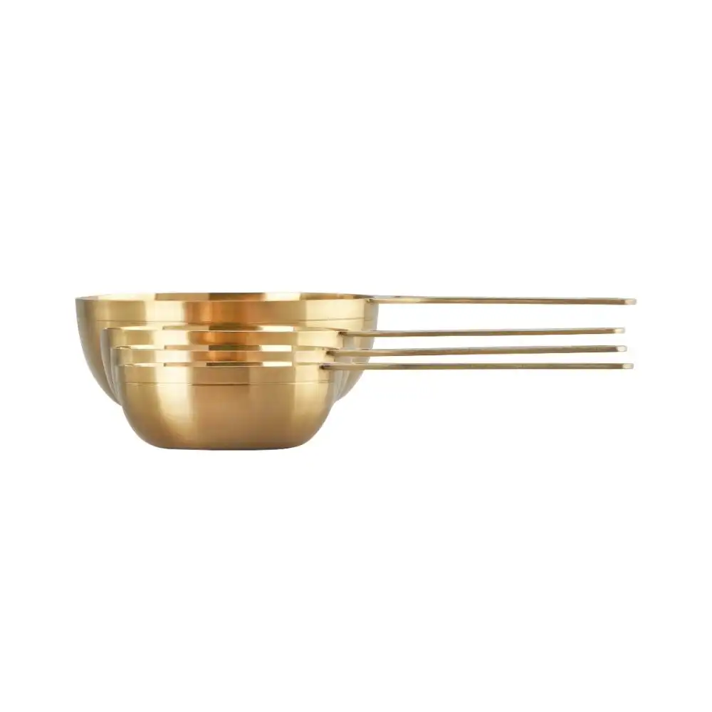 Alternative view of Le Creuset Gold-Finished Stainless Steel Measuring Cups | Set of 4