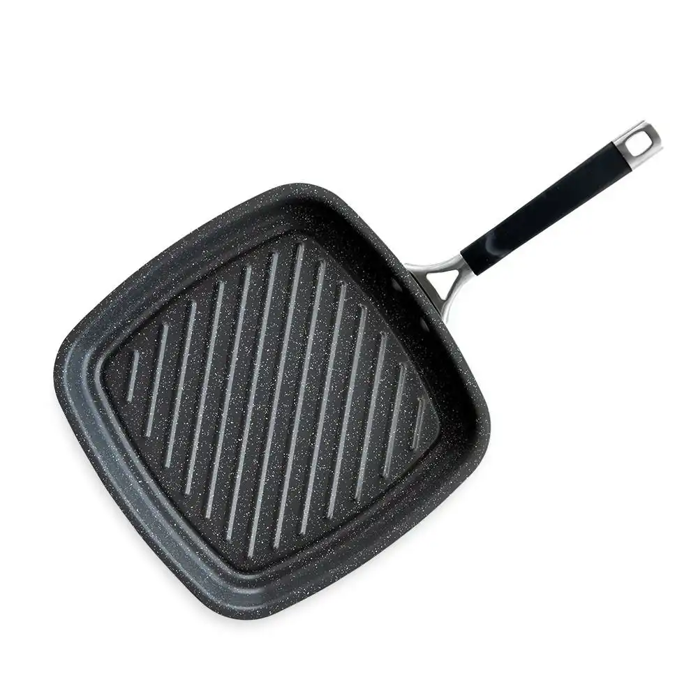 Alternative view of Nordic Ware Verde Ceramic Nonstick 10.3" Searing Grill Pan