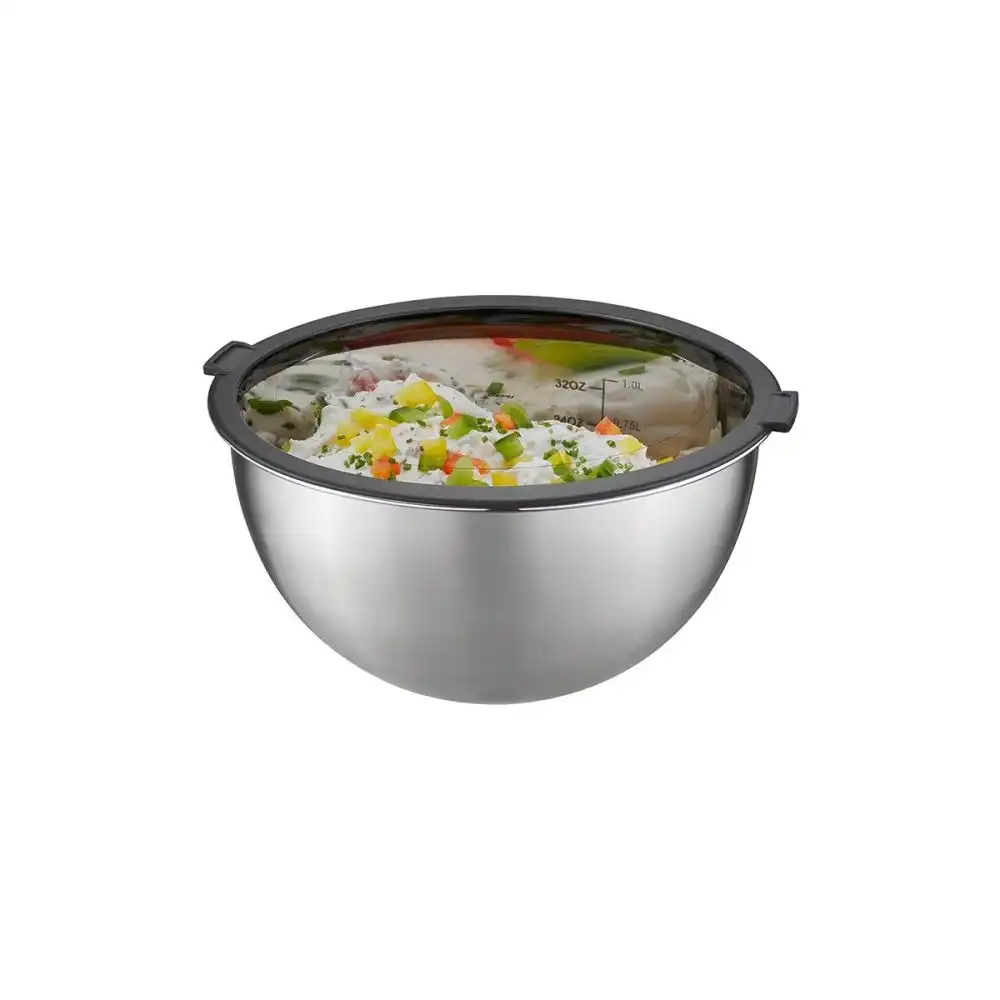 Alternative view of Gefu Mondi 3-Piece Food Storage Bowls with Lids