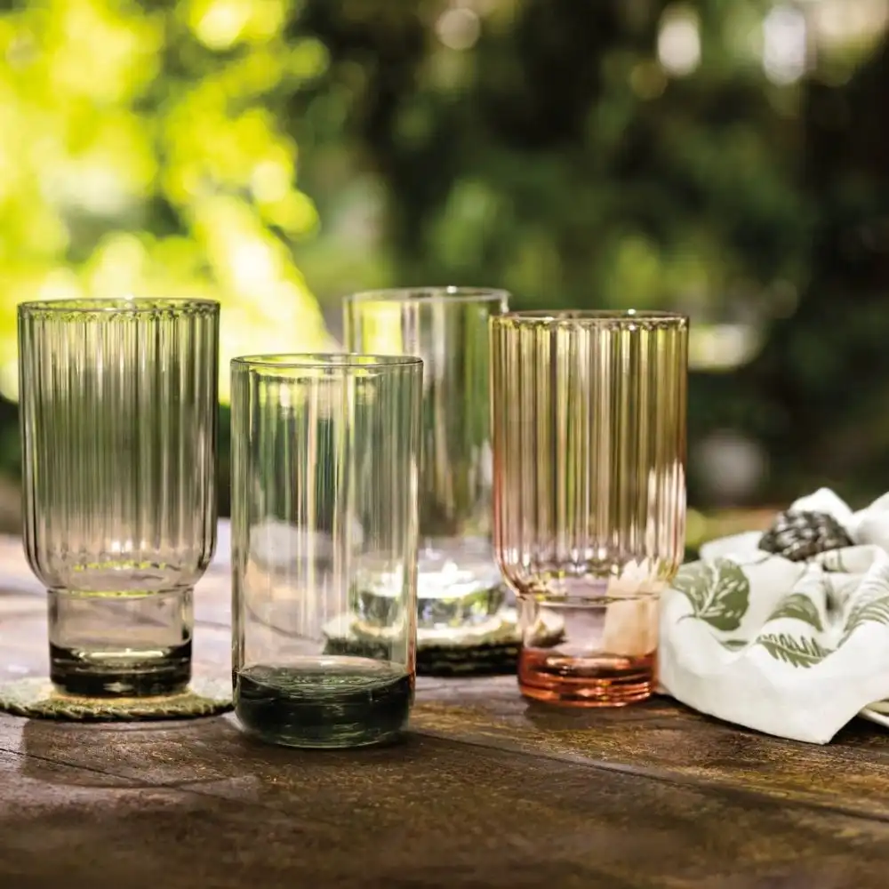 Alternative view of Now Designs by Danica Acrylic 25oz Highball Glass | Verdant