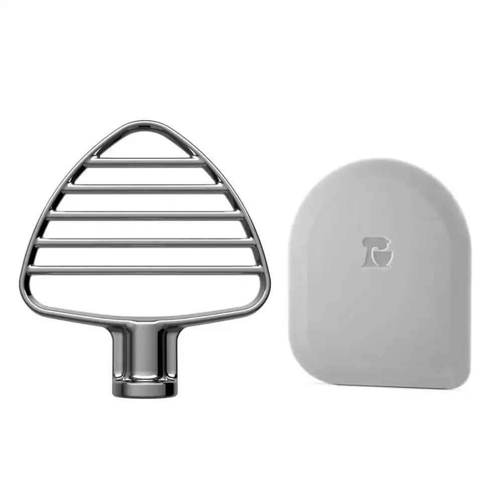 Alternative view of KitchenAid Stainless Steel Stand Mixer Tools (4-Piece Set) | Fits 4.5-Quart & 5-Quart KitchenAid Artisan Tilt-Head Stand Mixers