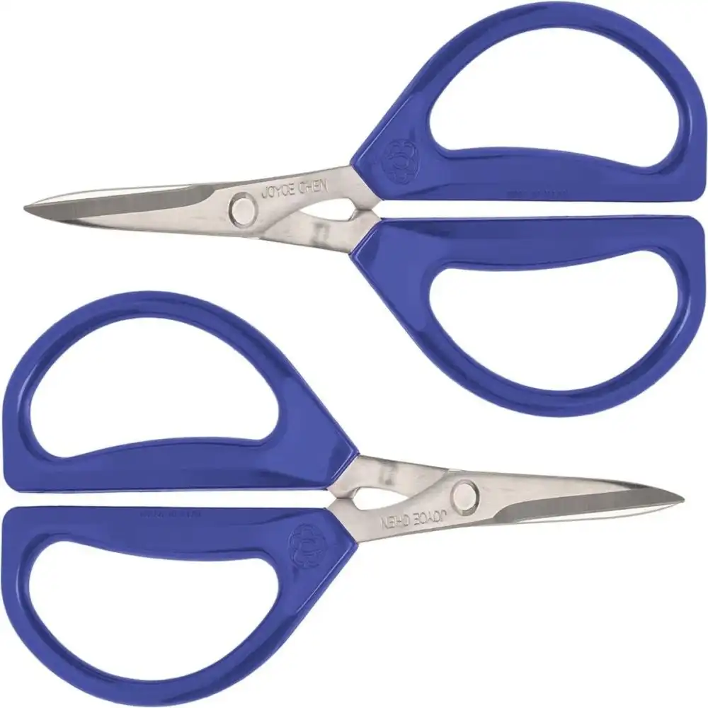 Joyce Chen Original Unlimited Kitchen Scissors w/ Blue Handles | 2 Pack