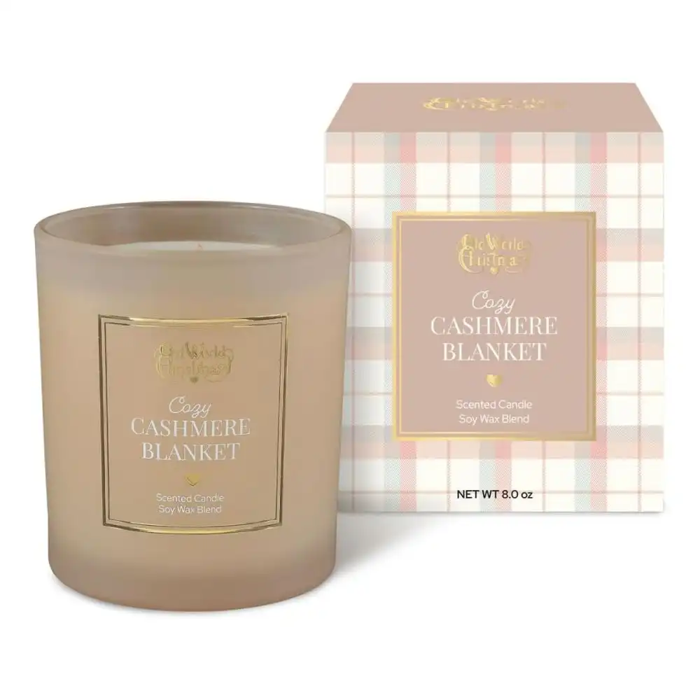 Alternative view of Old World Christmas Candle | Cozy Cashmere Blanket