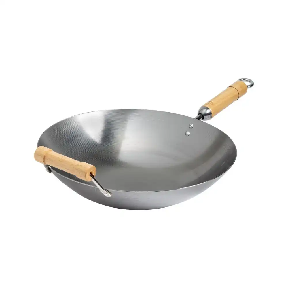 Joyce Chen Classic Series 14" Round Bottom Carbon Steel Wok