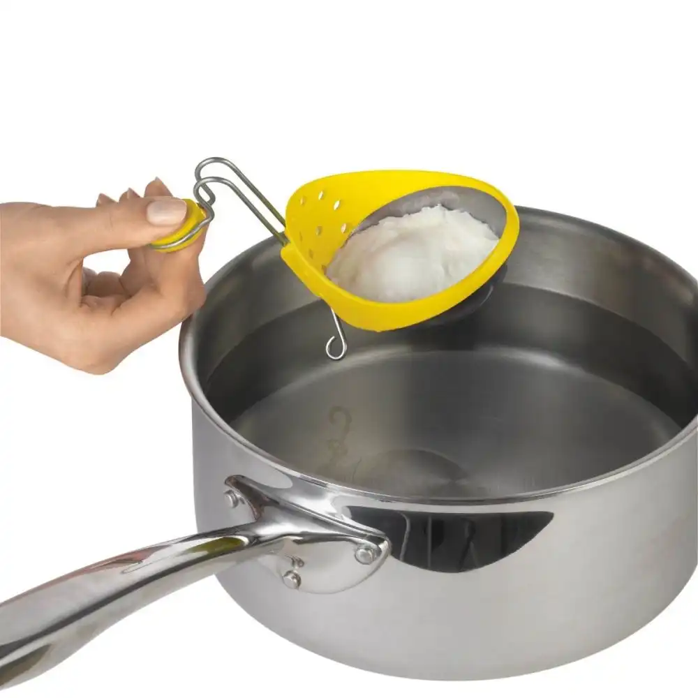 Alternative view of Cuisipro Stainless Steel Egg Poacher | Set of 2