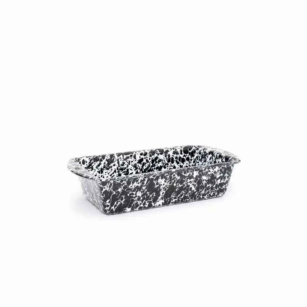 Crow Canyon 1.5Qt. Loaf Pan | Black Splatter