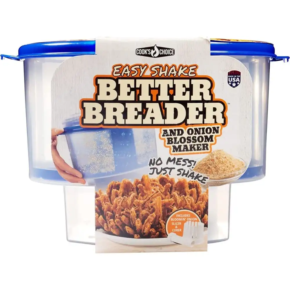 Alternative view of Cook's Choice Original Breader Bowl with Onion Blossom Maker