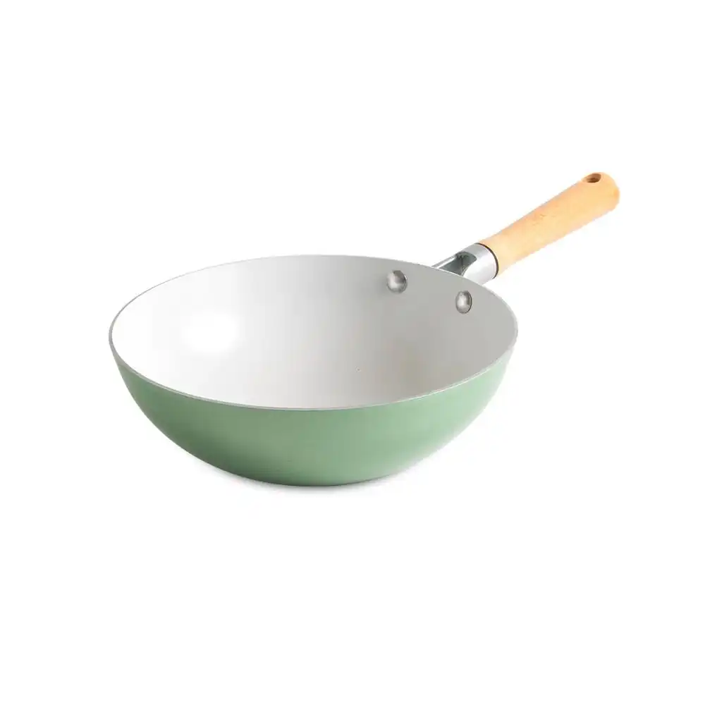 Nordic Ware Cardamom Ceramic Nonstick 10'' Wok