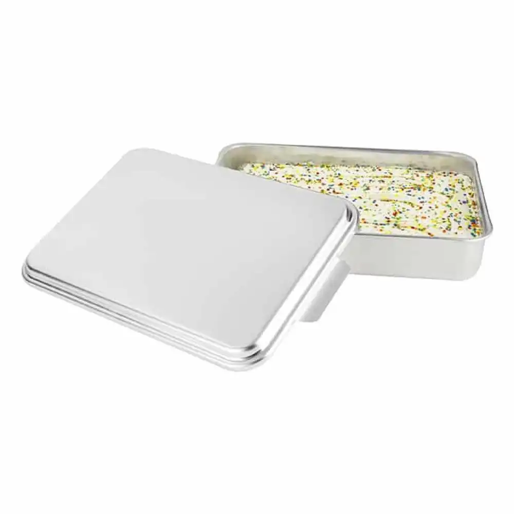 Alternative view of NESCO Aluminum Cake Pan with Lid