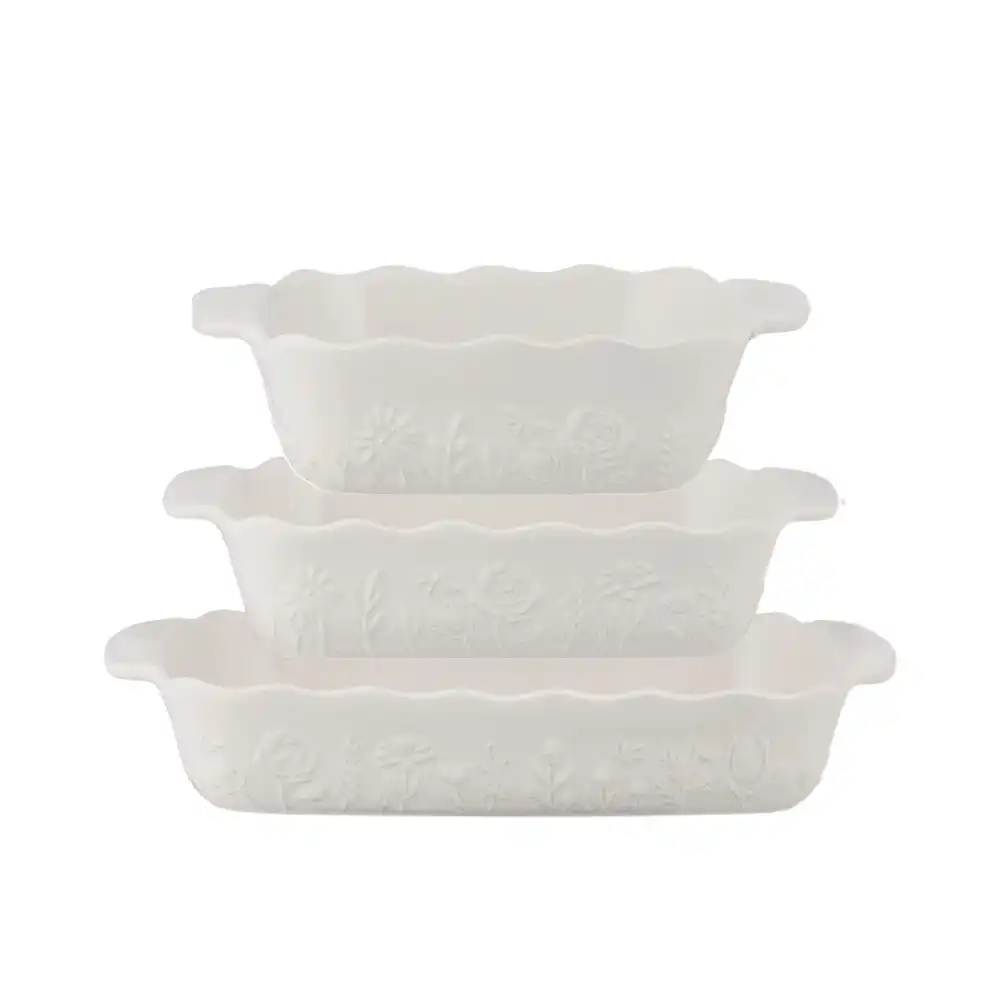 Mason Cash In The Meadow Collection 3-Piece Baking Dish Set