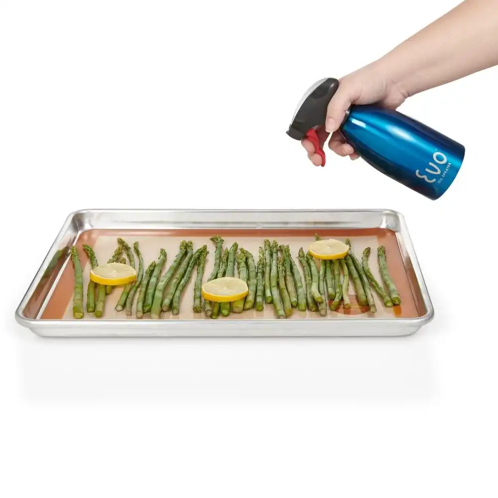 Alternative view of EVO Stainless Steel Oil Sprayer 16 oz | Blue