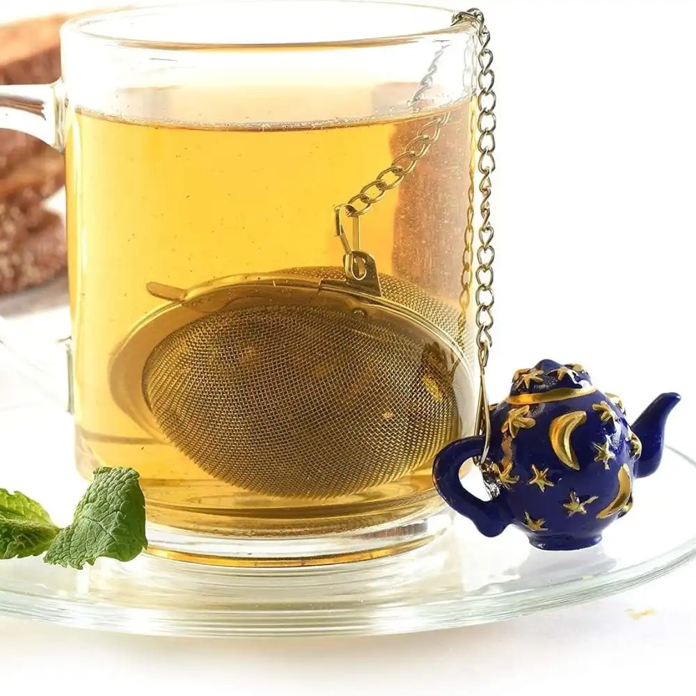Alternative view of Norpro Mesh Tea Infuser with Teapot Weight