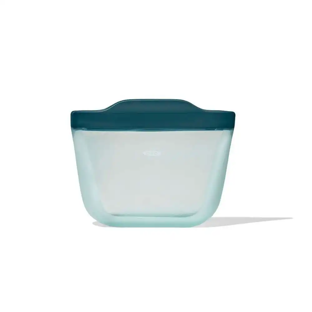 OXO Good Grips 12oz Stand-Up Snack Silicone Reusable Bag | Lagoon