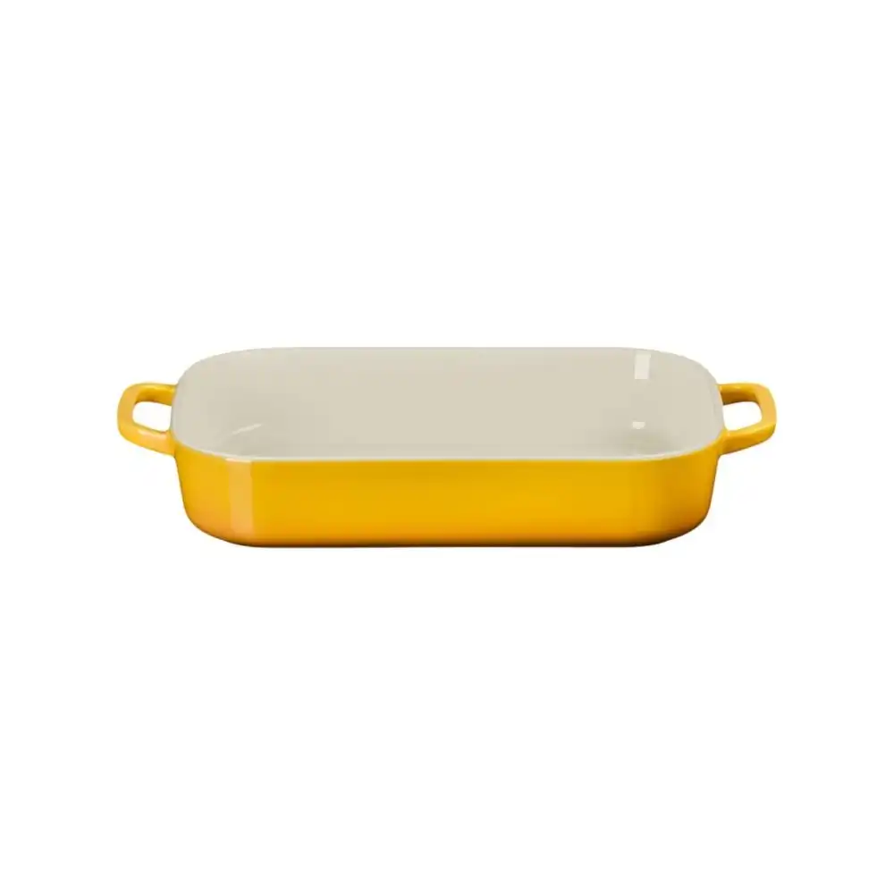 Alternative view of Le Creuset 2.75 Qt. Rectangular Heritage Baking Dish with Platter Lid | Nectar