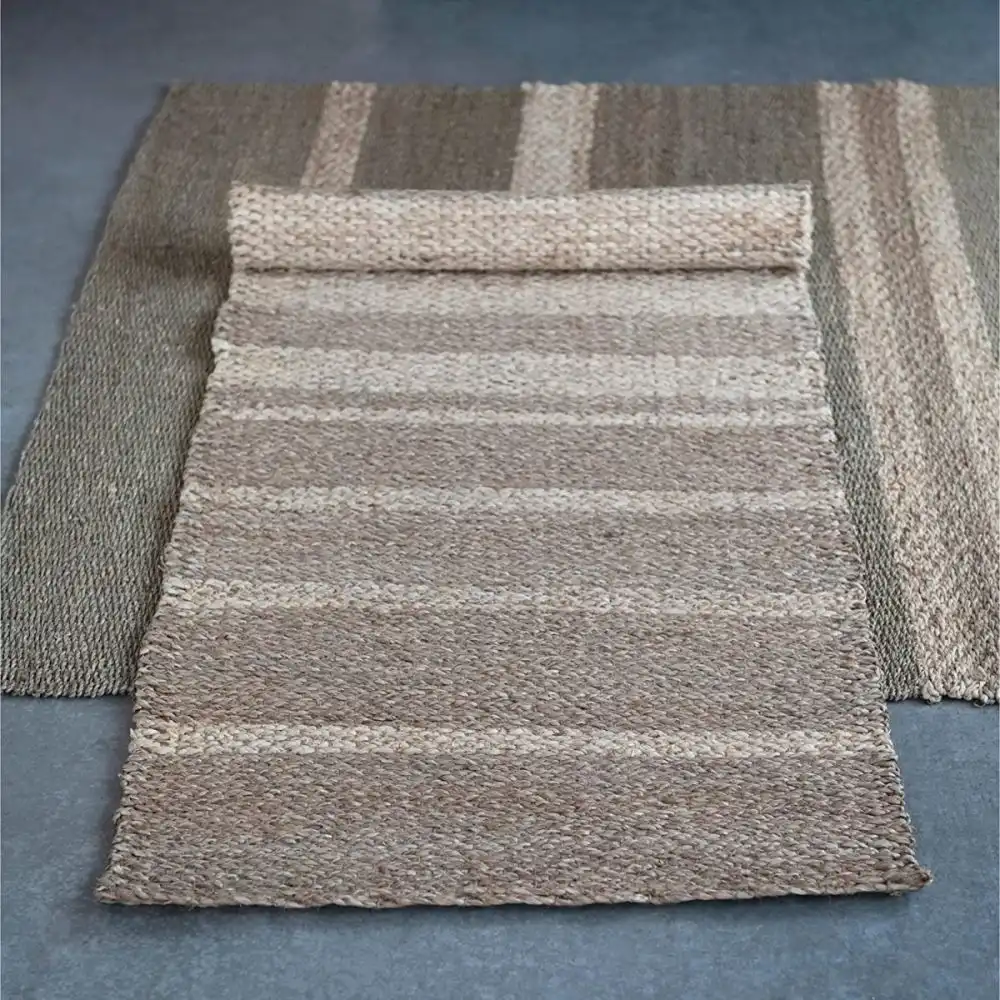Alternative view of Creative Co-Op Hand Woven Seagrass & Corn Husk Floor Runner | 6.5' x 2'