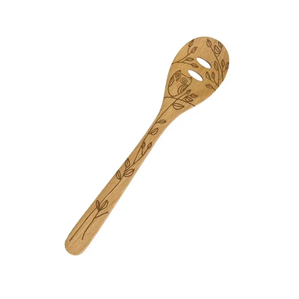 Beechwood 12" Slotted Spoon - Nature Collection by Talisman Designs