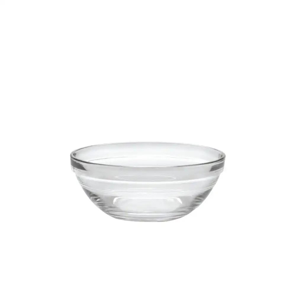 Duralex Lys Stackable 1/2-Quart Clear Glass Bowls - Set of 6