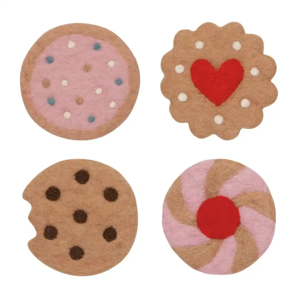 Danica Jubilee Felt Coasters (Set of 4) | Cookies