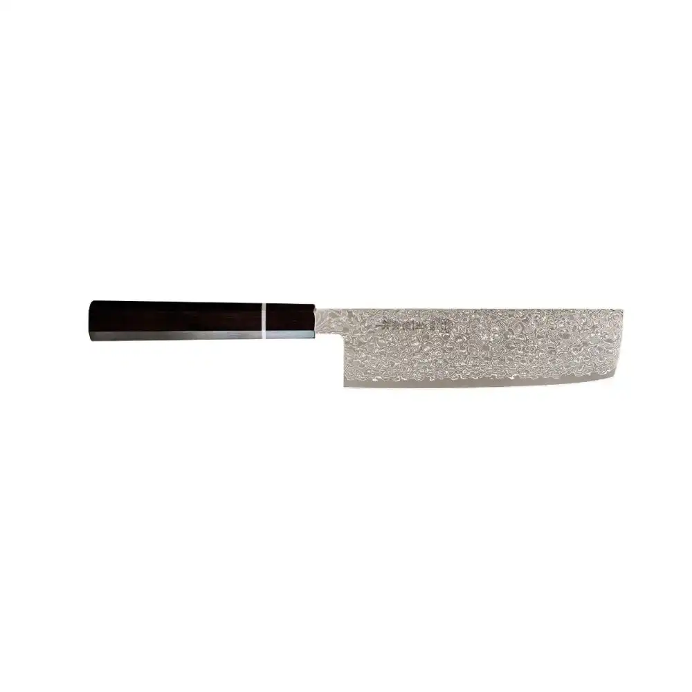 Kikuichi ZA69 Series 69-layer Damascus 6" Nakiri Knife