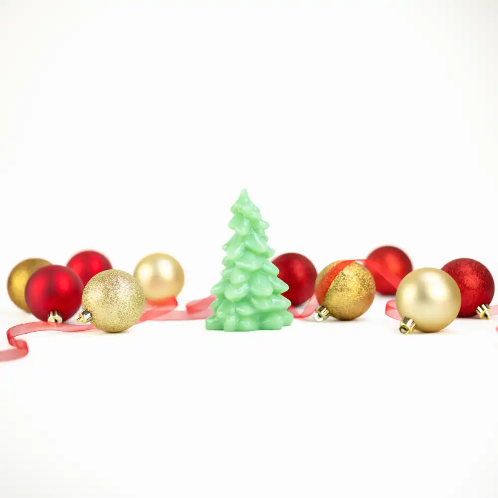 Mosser Glass Holiday Collection 5.5" Tree Figurine | Jadeite
