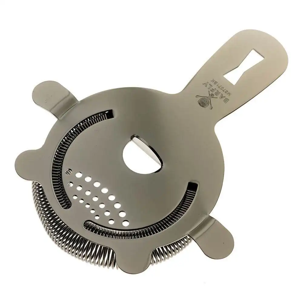 Alternative view of Mercer Barfly 4 Prong Heavy-Duty Spring Bar Strainer | Gun Metal Black