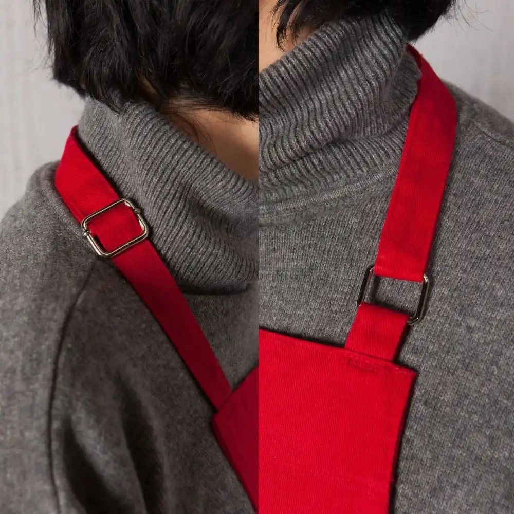 Alternative view of Now Designs by Danica Basic Apron | Red