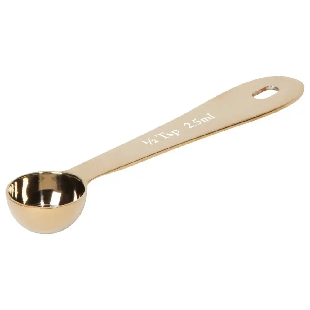Alternative view of Danica Heirloom Set of 4 Measuring Spoons | Gold