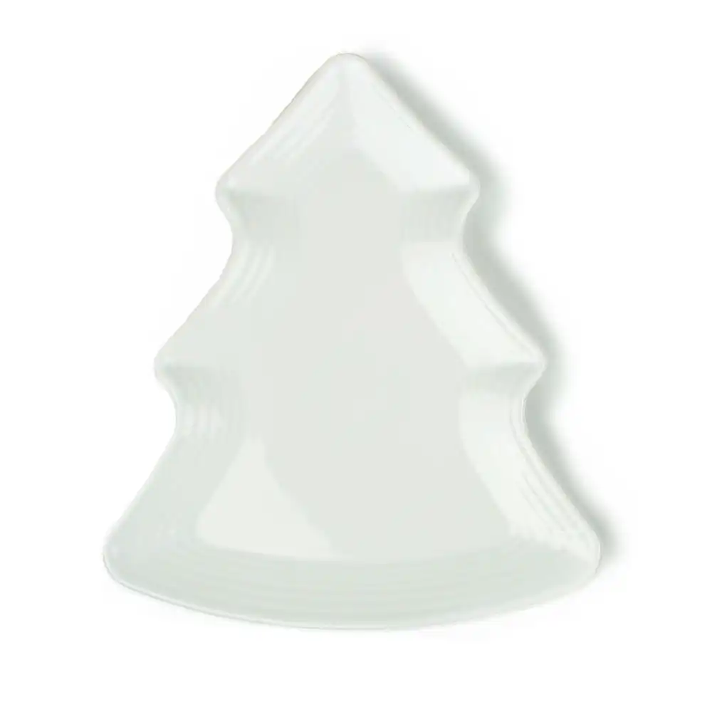 Fiesta® 10" Tree Shaped Plate | White