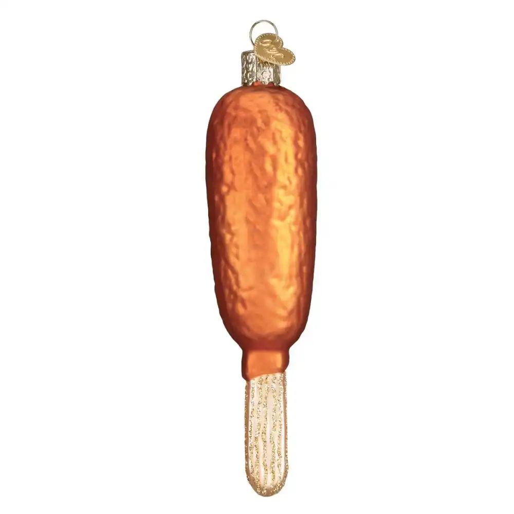 Alternative view of Old World Christmas Ornament | Corn Dog